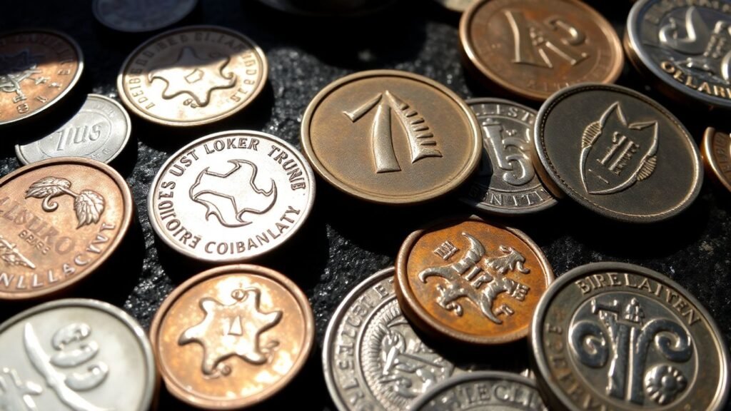 Counterstamped coins for sale in Chicago