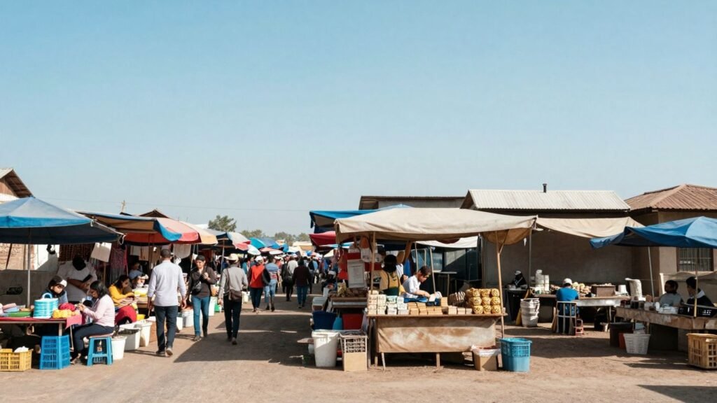 Marketplace with high demand versus low demand